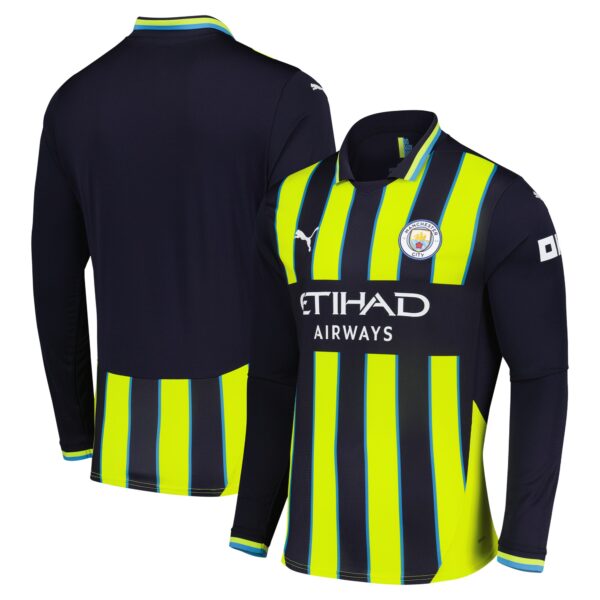 Manchester City Away Shirt 2024-25 - Long Sleeve