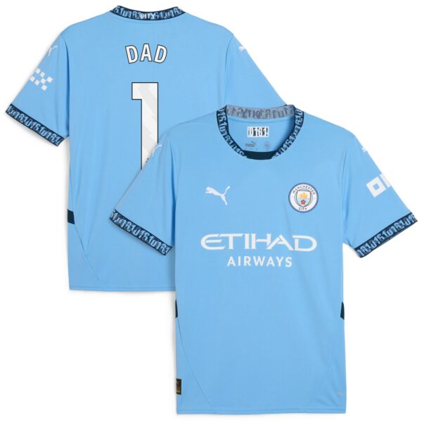 Manchester City Home Shirt 2024-25 - Dad 1