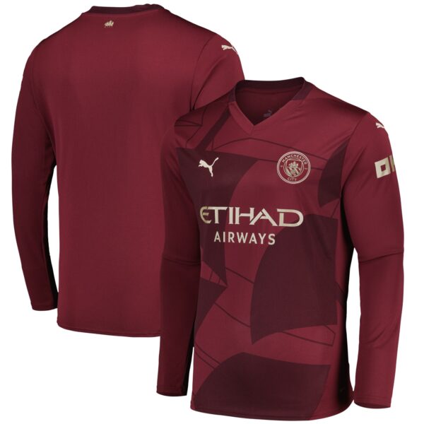 Manchester City Third Shirt 2024-25 - Long Sleeve