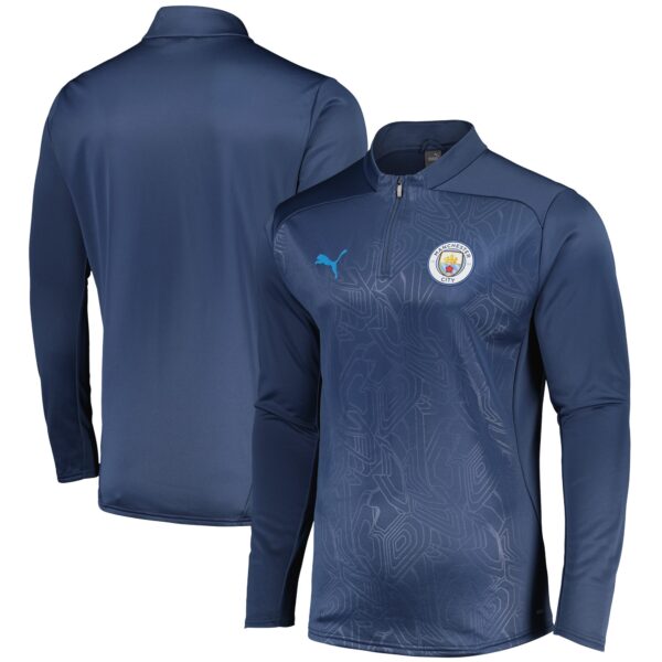 Manchester City Training Fleece - Blue